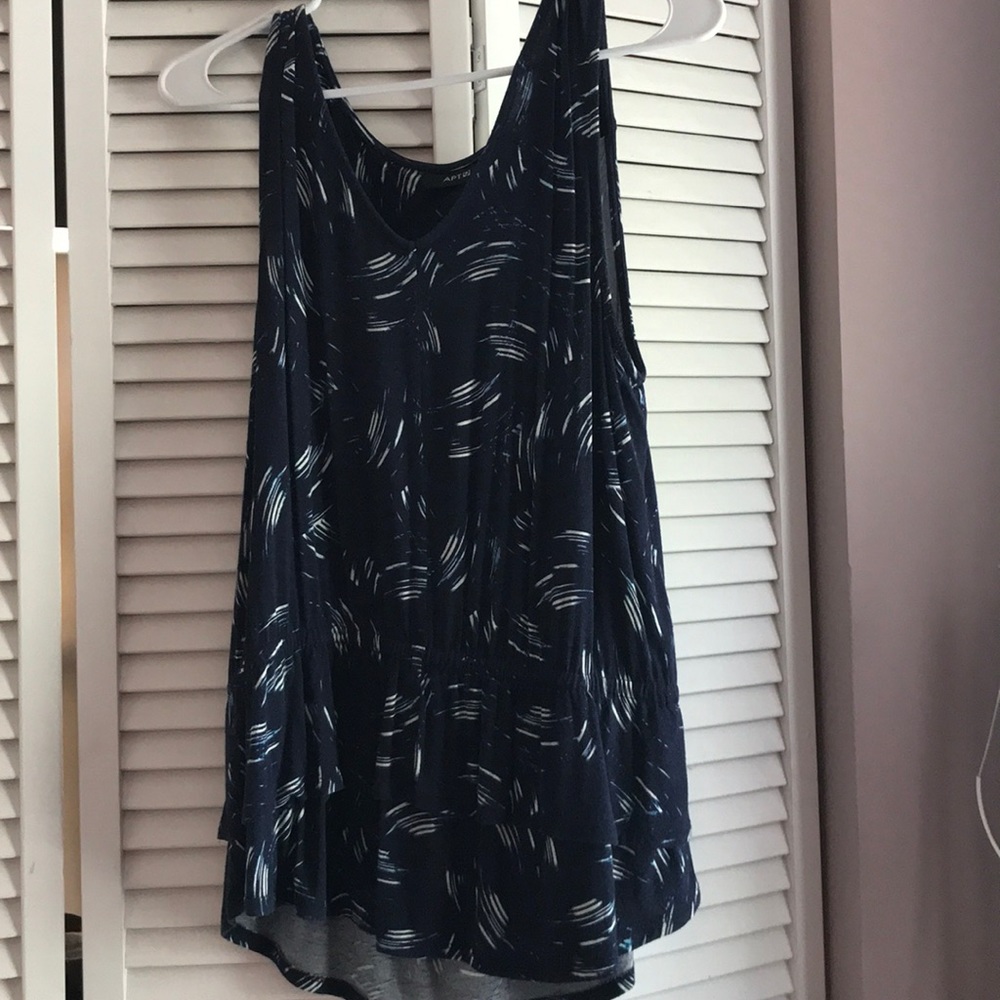 Apt. 9 Blue Tank Top
